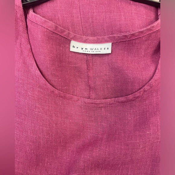 Bryn Walker Angelita Light Linen Dress L - Picture 4 of 4